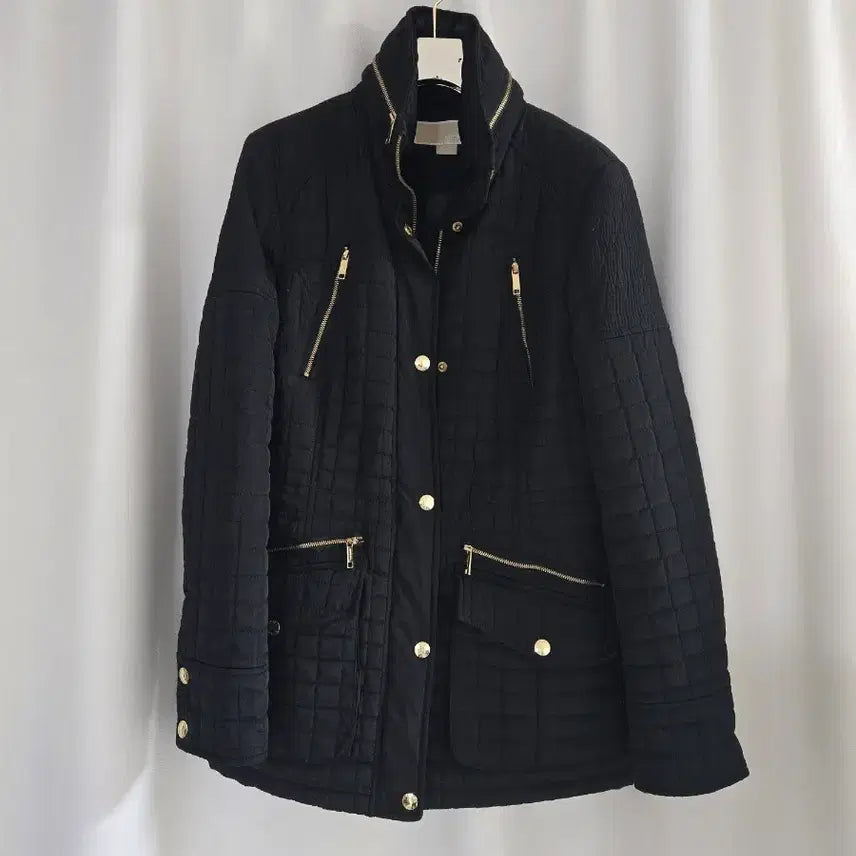 [BUNJANG] Michael Kors Black Quilted Jacket / 마이클코어스 블랙 퀼팅 자켓