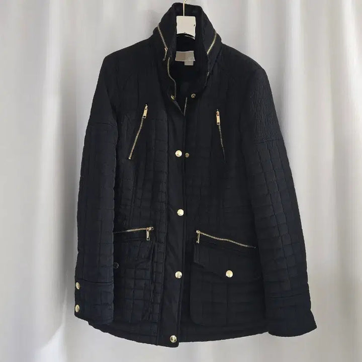 [BUNJANG] Michael Kors Black Quilted Jacket / 마이클코어스 블랙 퀼팅 자켓