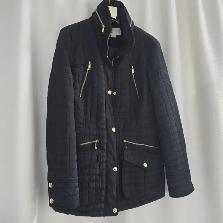 [BUNJANG] Michael Kors Black Quilted Jacket / 마이클코어스 블랙 퀼팅 자켓