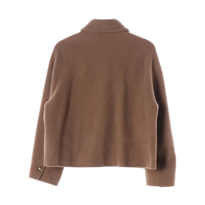 [BUNJANG] Time 22FW Camel Wool 100% Short Coat / 타임 22FW 낙타 울 100% 숏 코트