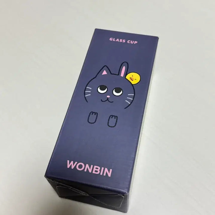 [BUNJANG] RIIZE Wonbin To-nyangdeok Character Glass (Sealed) / [미개봉] 라이즈 토냥덕 캐릭터 글라스_원빈