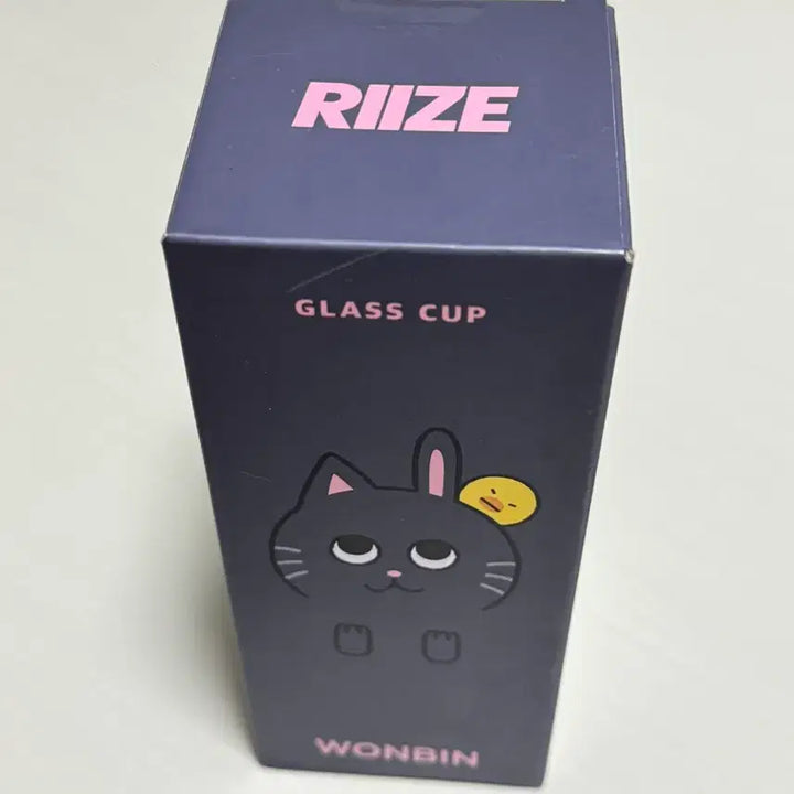 [BUNJANG] RIIZE Wonbin To-nyangdeok Character Glass (Sealed) / [미개봉] 라이즈 토냥덕 캐릭터 글라스_원빈