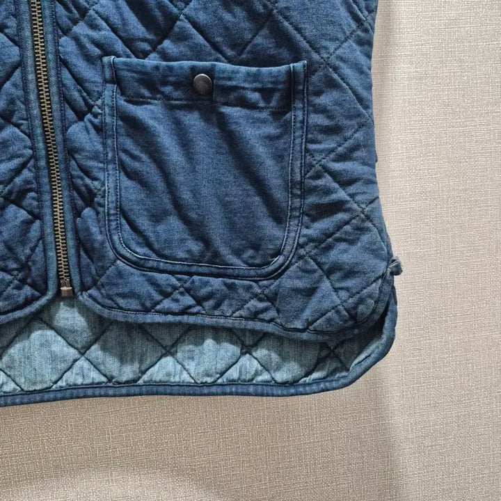 [BUNJANG] Polo Ralph Lauren Indigo Quilted Vest / (M) 폴로 랄프로렌 인디고 퀄팅 베스트