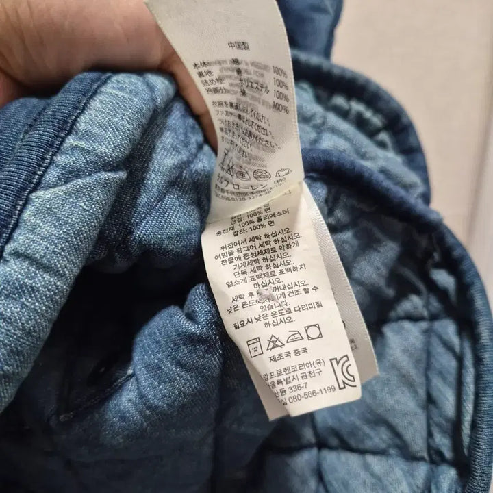 [BUNJANG] Polo Ralph Lauren Indigo Quilted Vest / (M) 폴로 랄프로렌 인디고 퀄팅 베스트