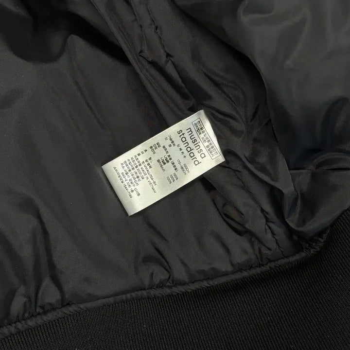 [SOLD OUT] [L] 무탠다드 오버사이즈 칼라드 보머 재킷 블랙