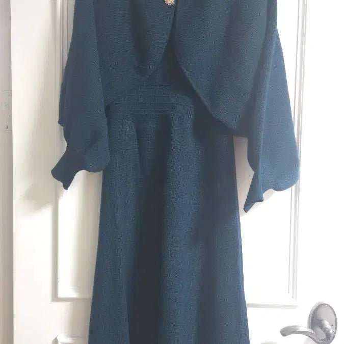 [BUNJANG] DEWL Bolero Set-up Knit Dress / DEWL 듀엘 볼레로 셋업 니트원피스 L241KSE001