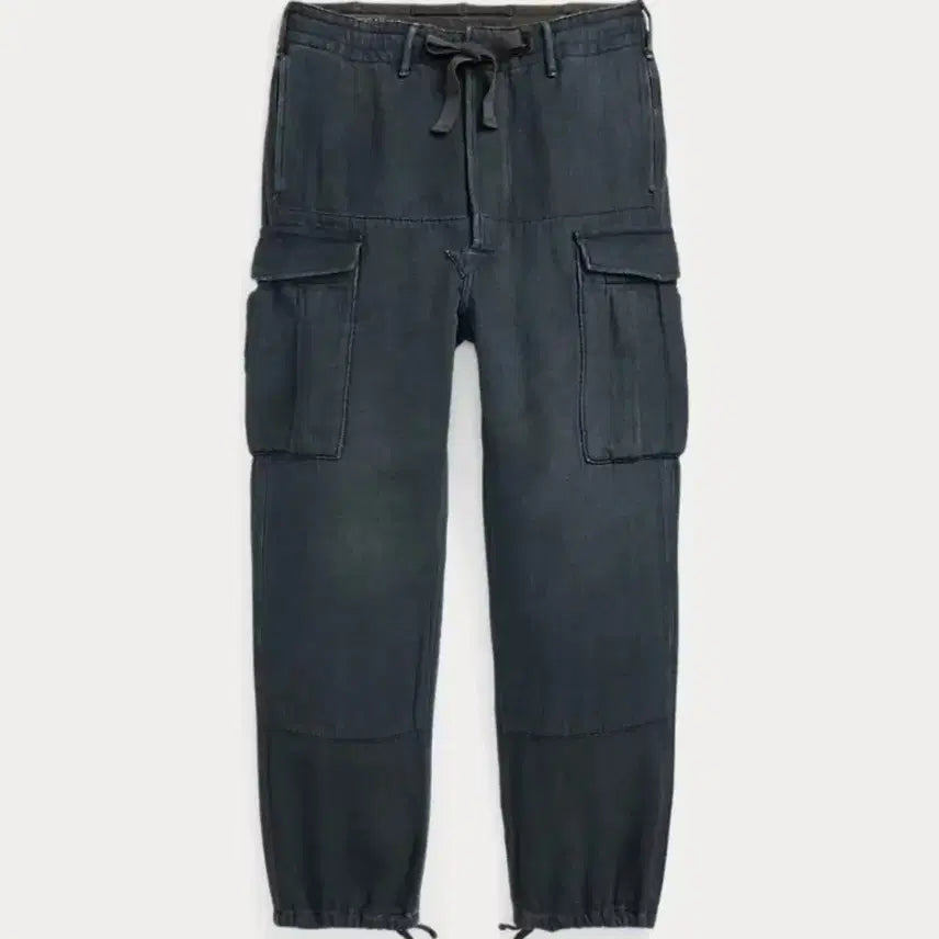 [BUNJANG] RRL Indigo Cargo Jogger Pants 33x32 / 더블알엘 인디고 카고 조거 팬츠 33x32