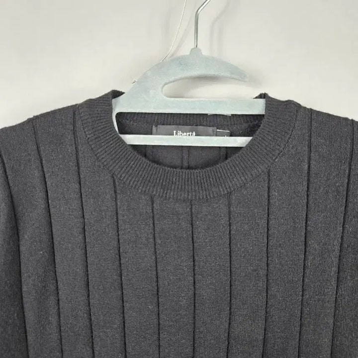 [BUNJANG] LIBERTA Muscle Fit Short Sleeve Knit Black / [무료배송]리베르타 L 남성 머슬핏 반팔 니트 블랙