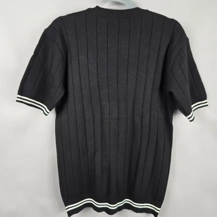 [BUNJANG] LIBERTA Muscle Fit Short Sleeve Knit Black / [무료배송]리베르타 L 남성 머슬핏 반팔 니트 블랙