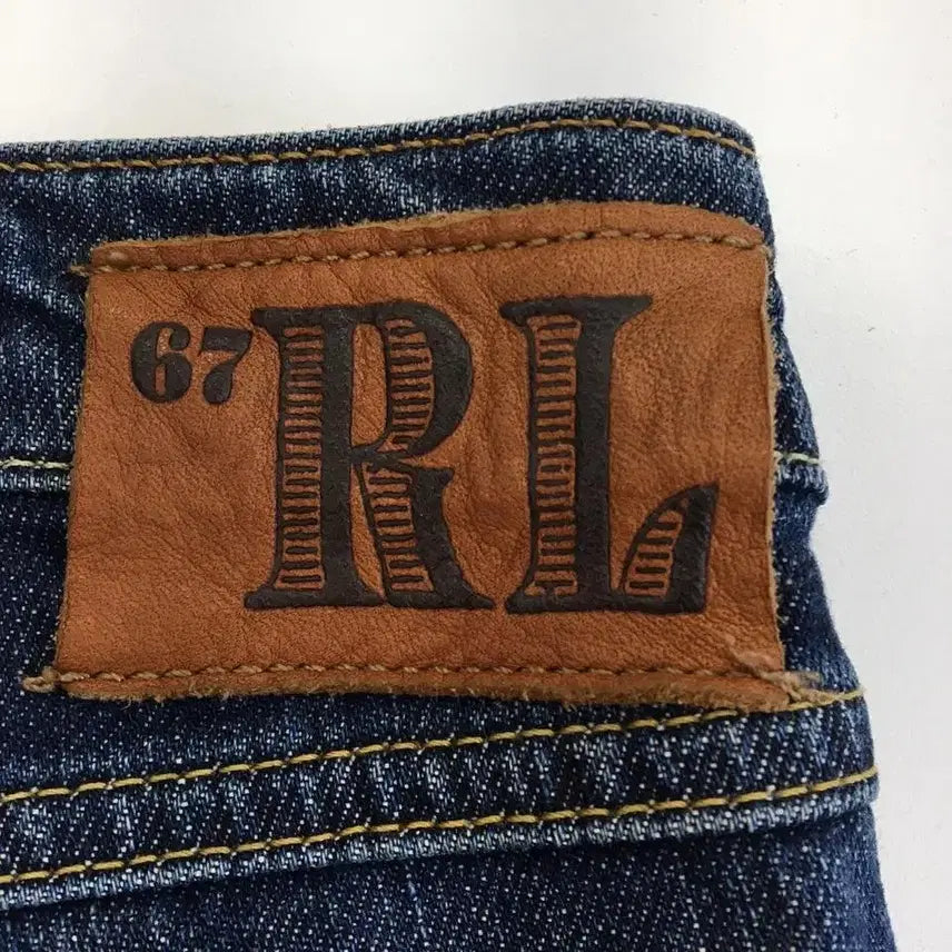 [BUNJANG] Polo Ralph Lauren RL Logo Bootcut Denim Jeans / 폴로 랄프로렌 RL로고 부츠컷 데님진 27 인치