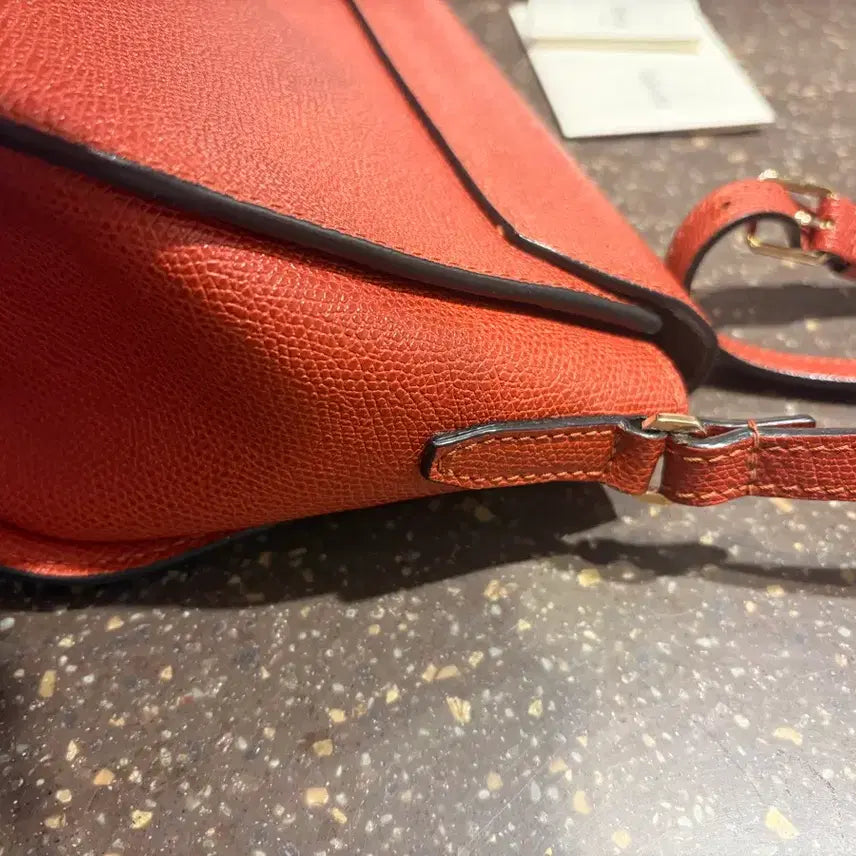 [BUNJANG] Valextra Saddle Shoulder Bag / 발렉스트라 정품 숄더백