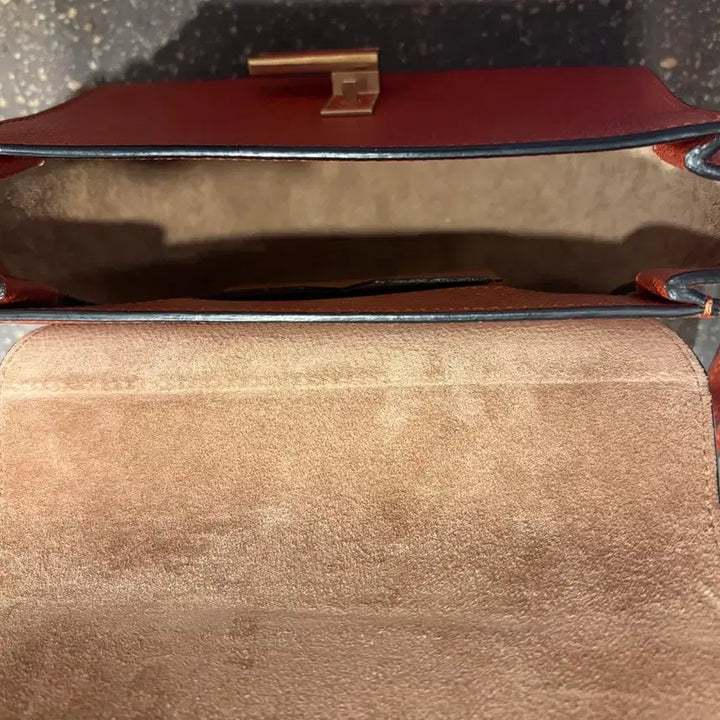 [BUNJANG] Valextra Saddle Shoulder Bag / 발렉스트라 정품 숄더백