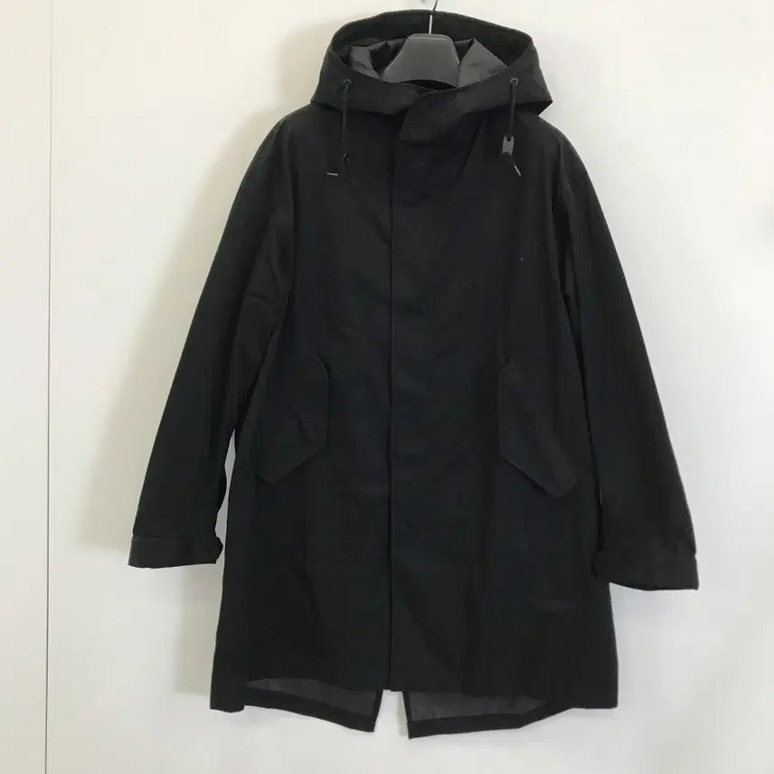 [BUNJANG] Uniqlo Blocktech Fishtail Parka Black [L] / 유니클로 블록테크 피쉬테일 파카 블랙 [L]