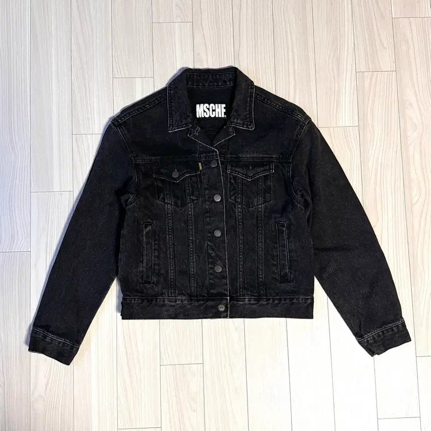 [BUNJANG] Mischief Denim Jacket - Black / 미스치프 청자켓 - 블랙