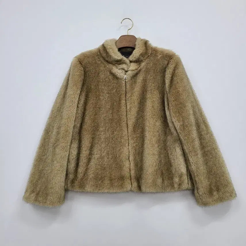 [BUNJANG] ZARA Alice Faux Fur Jacket / 자라 브라운 인조 페이크퍼 자켓/M/앨리스/480