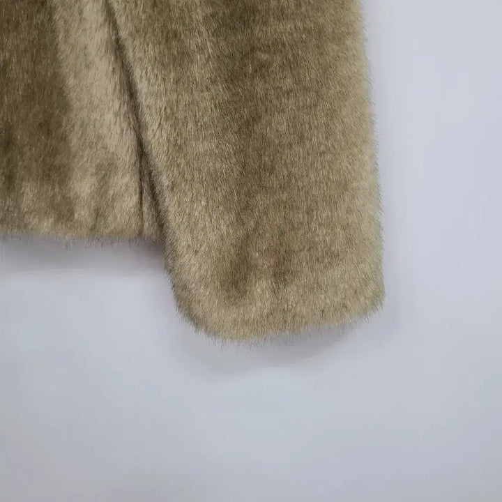 [BUNJANG] ZARA Alice Faux Fur Jacket / 자라 브라운 인조 페이크퍼 자켓/M/앨리스/480