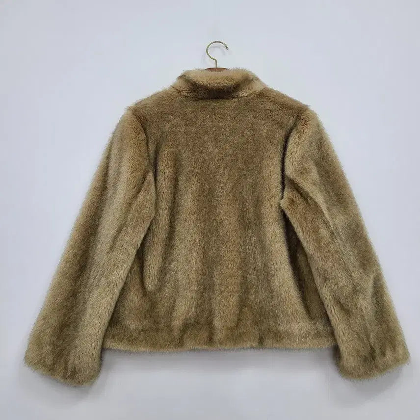[BUNJANG] ZARA Alice Faux Fur Jacket / 자라 브라운 인조 페이크퍼 자켓/M/앨리스/480