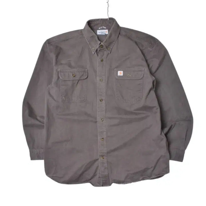 [BUNJANG] Carhartt Moleskin Work Shirt XL / 칼하트 몰스킨 워크 셔츠 남방 XL N1314