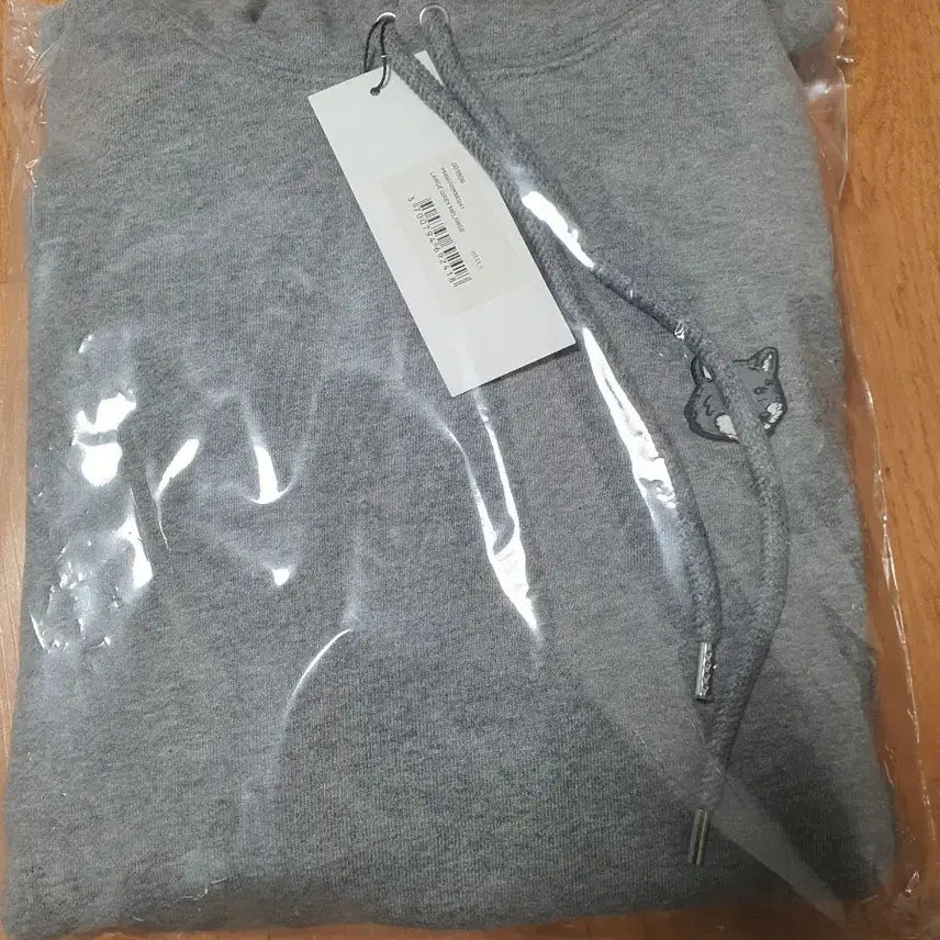 [BUNJANG] Maison Kitsune Gray Fox Hoodie L / 메종키츠네 그레이 폭스 후드티L