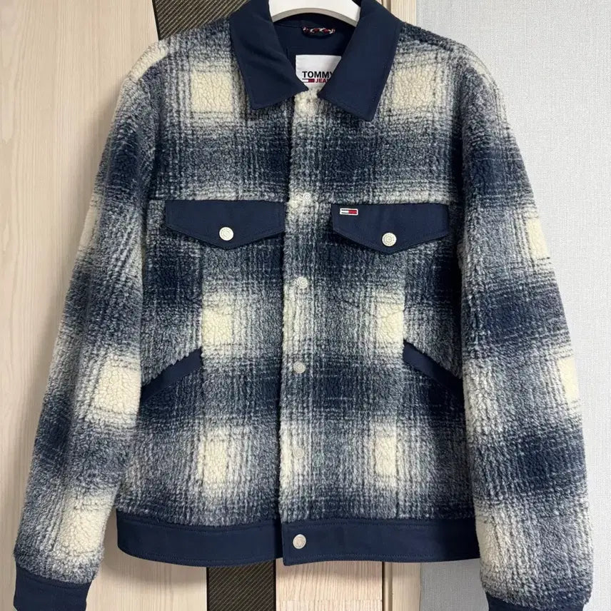 [BUNJANG] Tommy Hilfiger Sherpa Trucker Jacket / 타미 셰르파 트러커 자켓