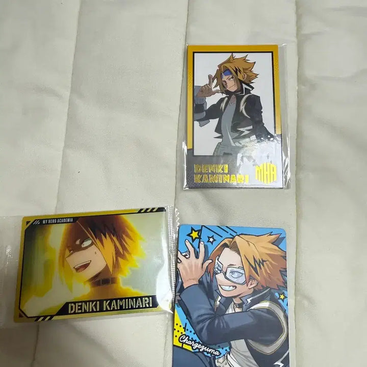 [BUNJANG] My Hero Academia Kaminari Denki Card Set / 히로아카 나히아 카미나리 덴키 카드