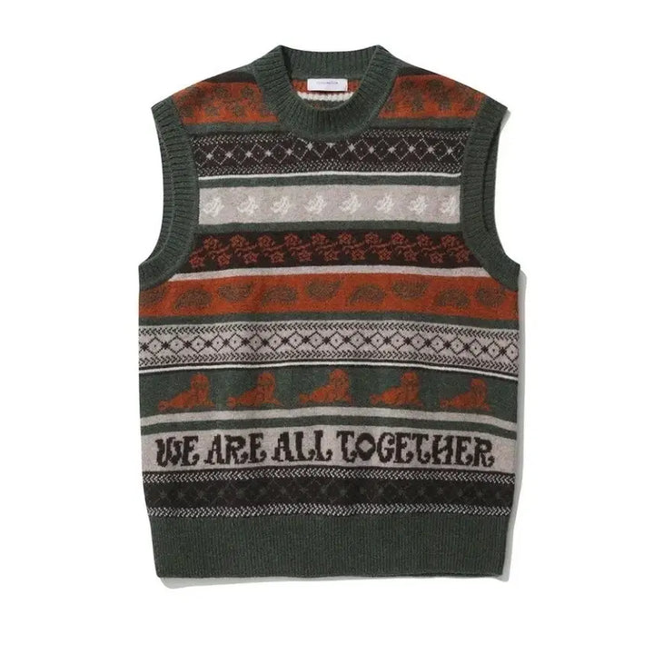 [BUNJANG] Customellow Wool Knit Vest / 커스텀멜로우. 울 니트 베스트 95사이즈