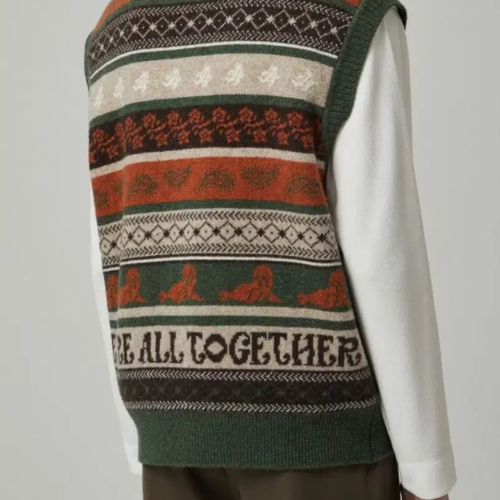 [BUNJANG] Customellow Wool Knit Vest / 커스텀멜로우. 울 니트 베스트 95사이즈