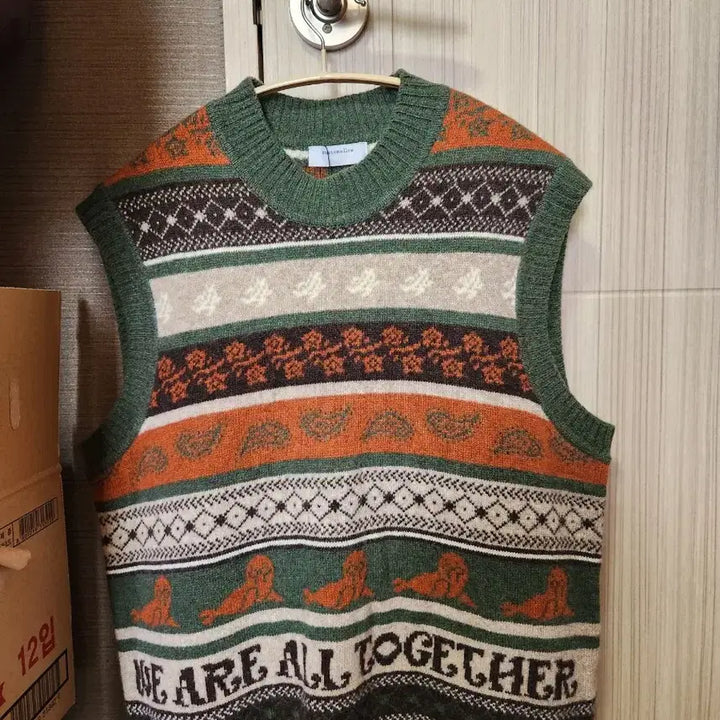 [BUNJANG] Customellow Wool Knit Vest / 커스텀멜로우. 울 니트 베스트 95사이즈