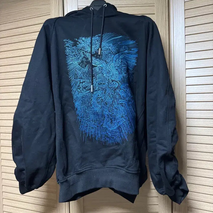 [BUNJANG] Songzio Embroidered Hoodie / [48] 송지오 신곡 자수 후드티