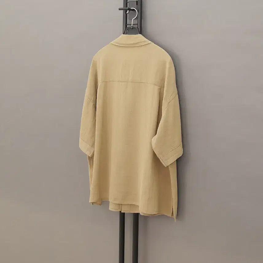 [BUNJANG] Niko And Cotton &amp; Linen Blend BDU Short Sleeve Shirt Jacket / Niko And 니코앤드 코튼&amp;린넨블렌드 BDU 반팔 셔츠자켓3 ~105