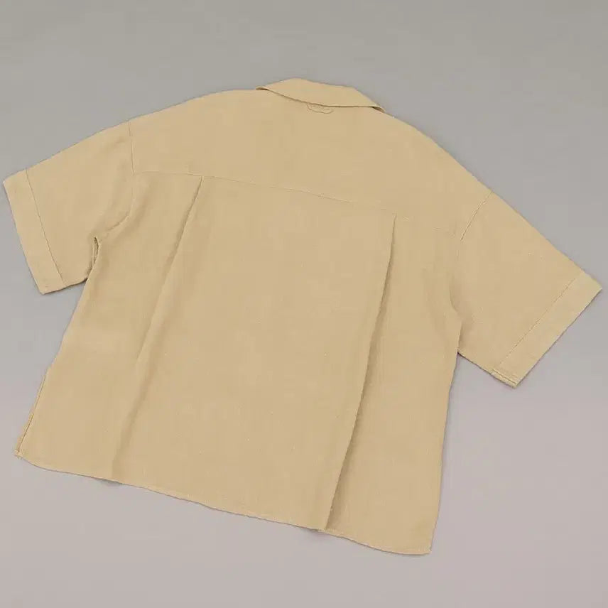 [BUNJANG] Niko And Cotton &amp; Linen Blend BDU Short Sleeve Shirt Jacket / Niko And 니코앤드 코튼&amp;린넨블렌드 BDU 반팔 셔츠자켓3 ~105