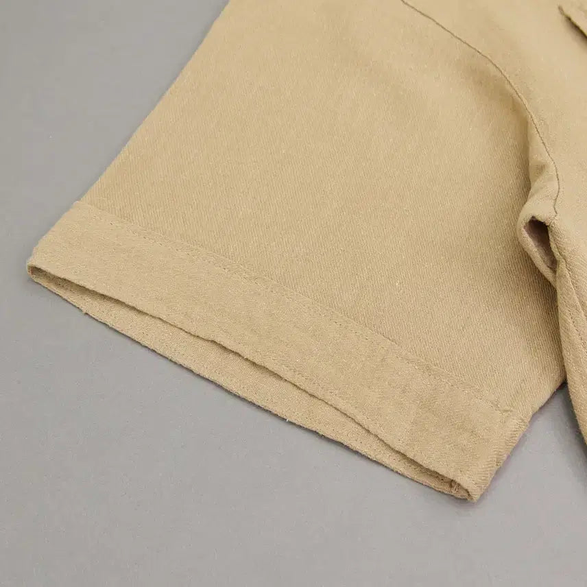 [BUNJANG] Niko And Cotton &amp; Linen Blend BDU Short Sleeve Shirt Jacket / Niko And 니코앤드 코튼&amp;린넨블렌드 BDU 반팔 셔츠자켓3 ~105