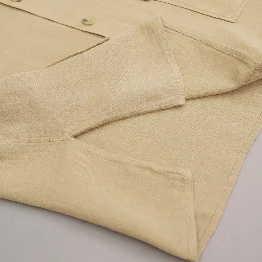 [BUNJANG] Niko And Cotton &amp; Linen Blend BDU Short Sleeve Shirt Jacket / Niko And 니코앤드 코튼&amp;린넨블렌드 BDU 반팔 셔츠자켓3 ~105