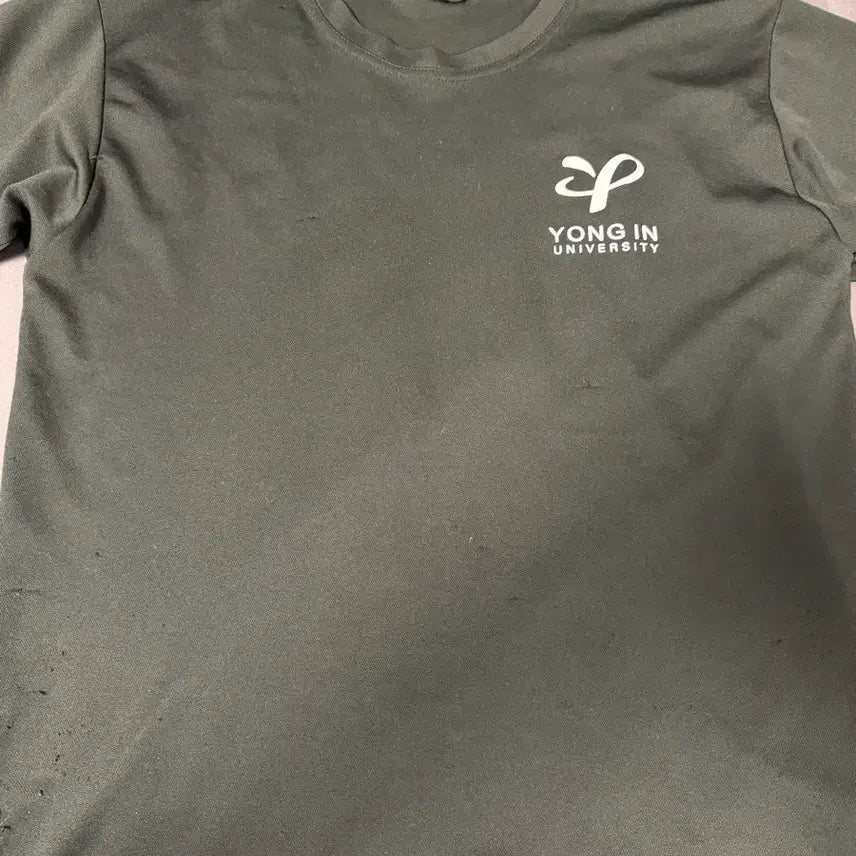[BUNJANG] Yongin University Basic T-shirt / 용인대학교 반팔티