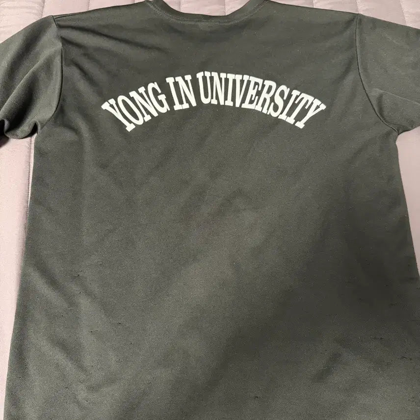 [BUNJANG] Yongin University Basic T-shirt / 용인대학교 반팔티