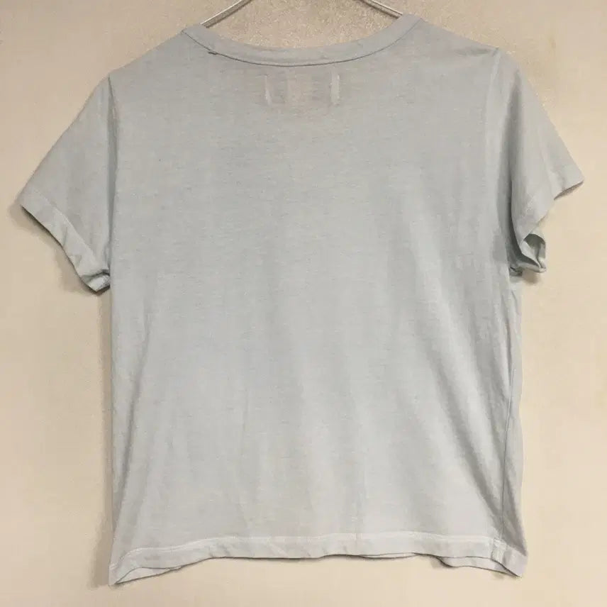 [SOLD OUT] 마땡킴 핀턱 크롭 반팔 티셔츠 F