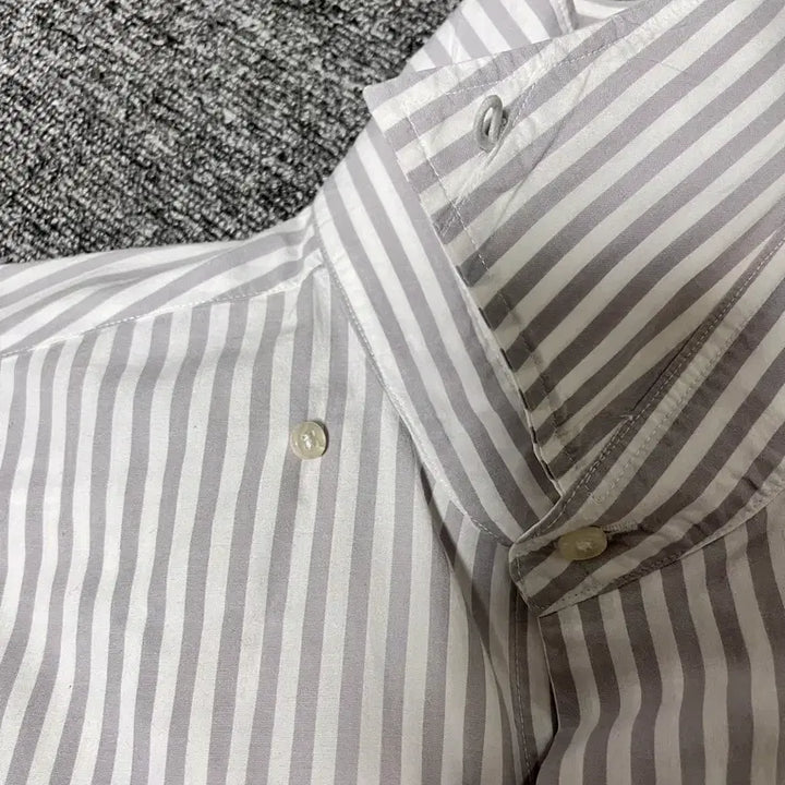 [BUNJANG] Custom Striped Dress Shirt / 남자 스트라이프 맞춤셔츠 100