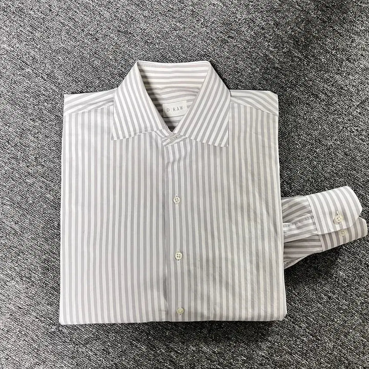 [BUNJANG] Custom Striped Dress Shirt / 남자 스트라이프 맞춤셔츠 100