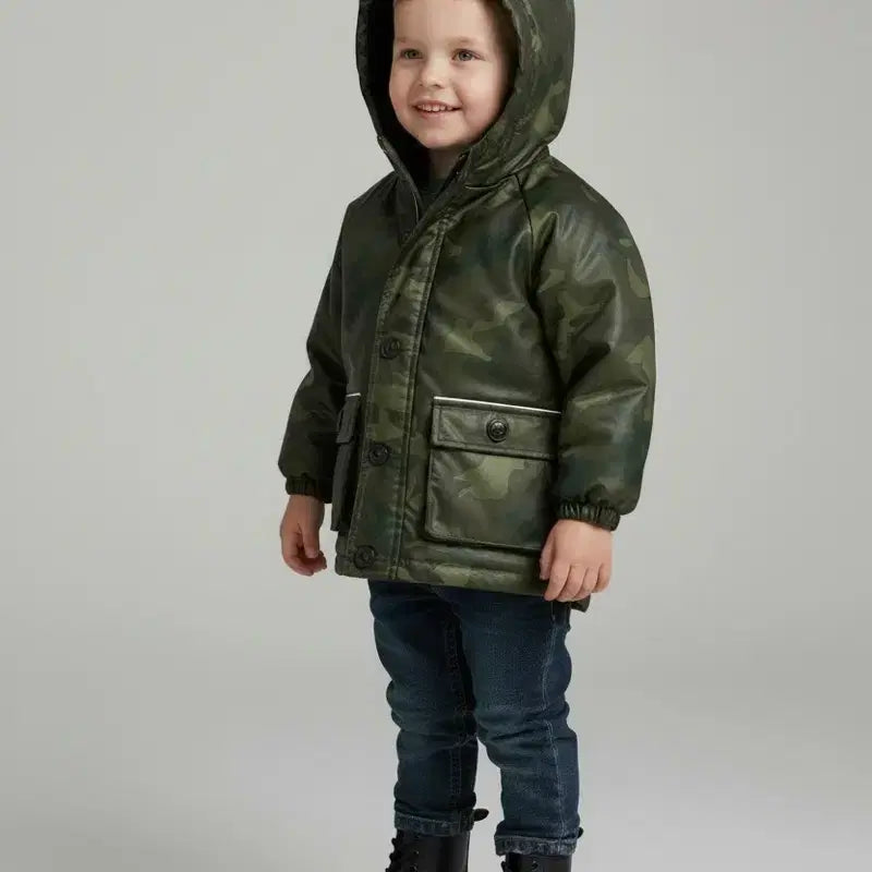 [BUNJANG] Burberry Kids Camo Down Padded Jacket (2 Years) / 버버리 키즈 카모 다운패딩(2세)