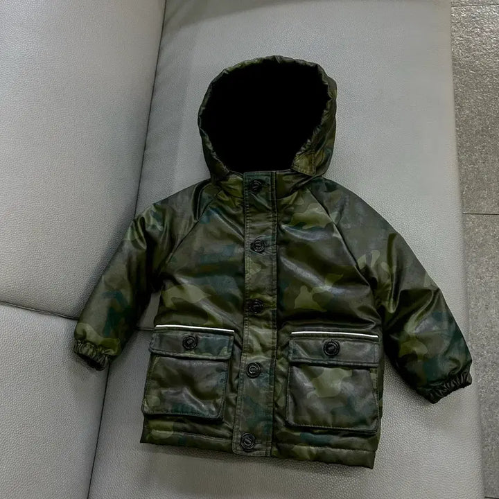 [BUNJANG] Burberry Kids Camo Down Padded Jacket (2 Years) / 버버리 키즈 카모 다운패딩(2세)