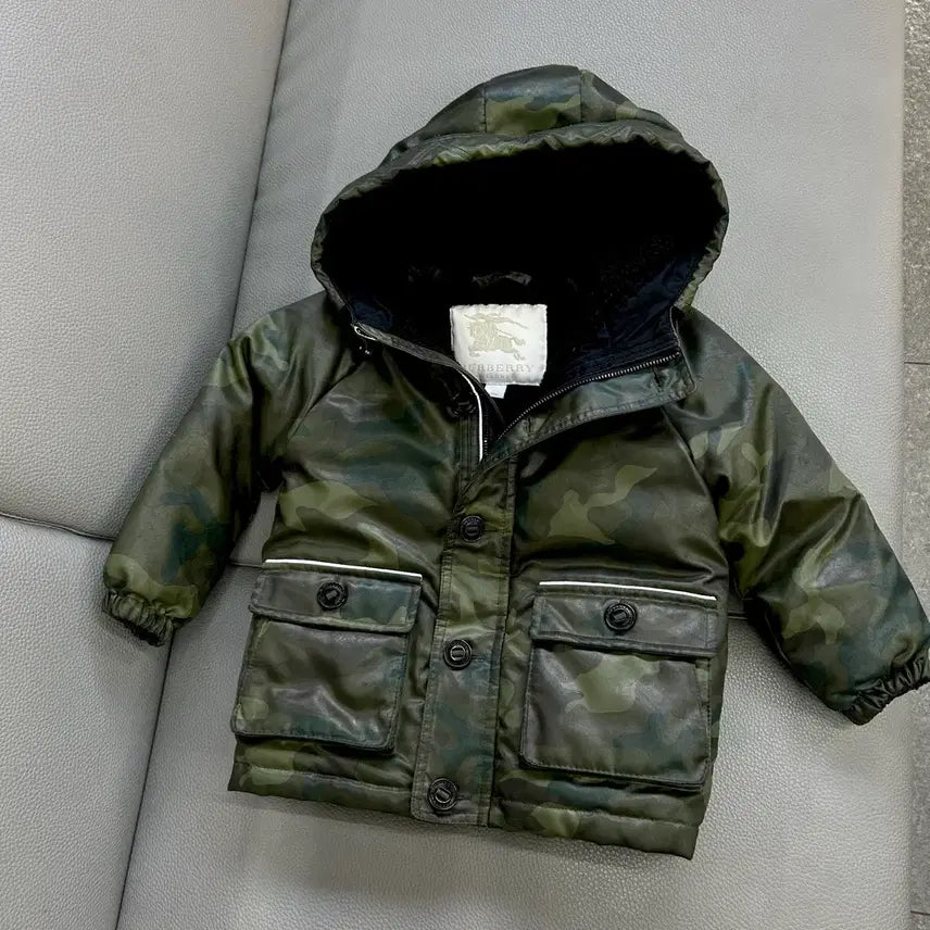 [BUNJANG] Burberry Kids Camo Down Padded Jacket (2 Years) / 버버리 키즈 카모 다운패딩(2세)