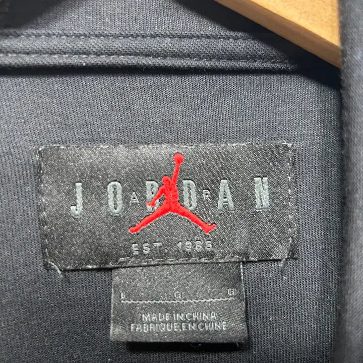 [BUNJANG] Jordan Black Hoodie Zip-up (Size L) / 조던 블랙 후드집업 L 100사이즈