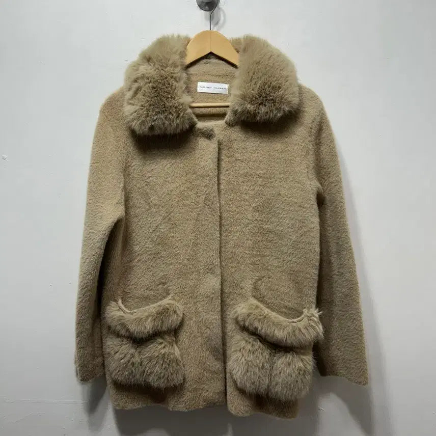 [BUNJANG] MELODY GARDEN Fur Trim Jacket / MELODY GARDEN 퍼 트리밍 자켓
