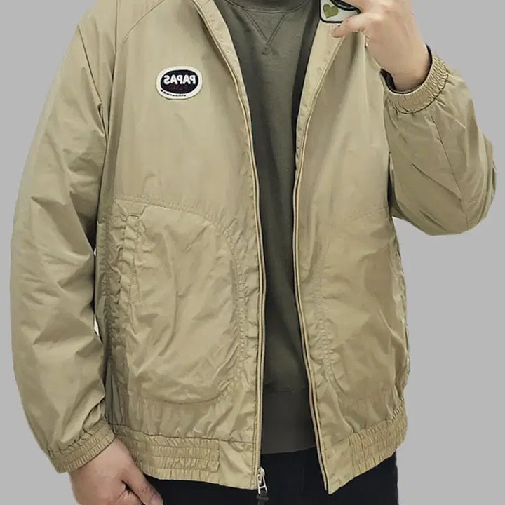 [BUNJANG] PAPAS Harrington Jacket / PAPAS JPN 파파스 일본제조 스윙탑 드리즐러 해링턴자켓 LL 105