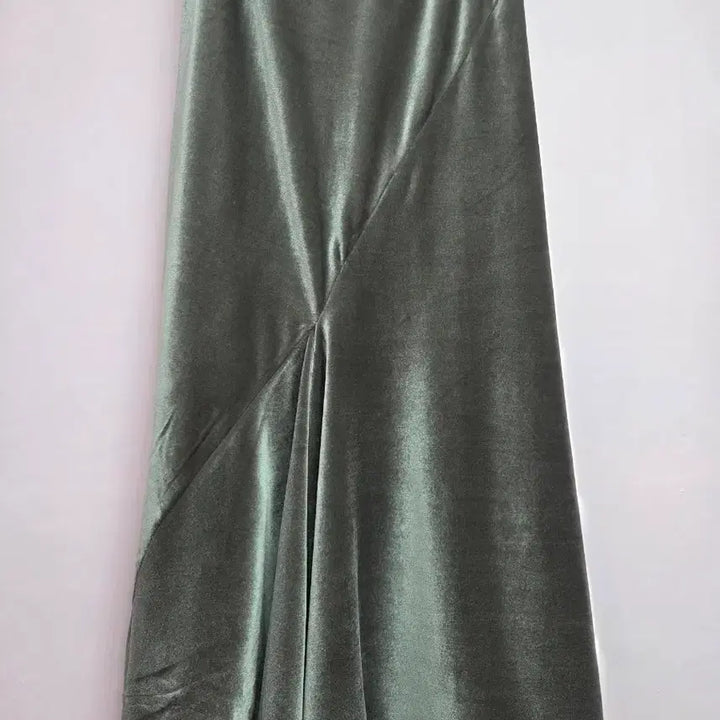 [BUNJANG] ORR Velvet Long Skirt / ORR 오르 벨벳 롱 스커트