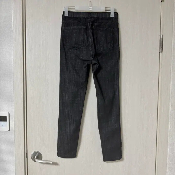 [BUNJANG] Reine Black Denim Slim Straight Jeans / 렌느 reine 흑청 슬림 일자 데님 / M