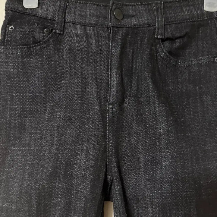 [BUNJANG] Reine Black Denim Slim Straight Jeans / 렌느 reine 흑청 슬림 일자 데님 / M