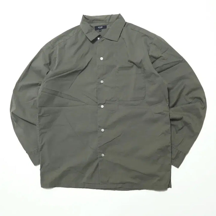 [BUNJANG] Beams Heart Technical Shirt Khaki / 빔즈 하트 포켓 테크니컬 셔츠 카키
