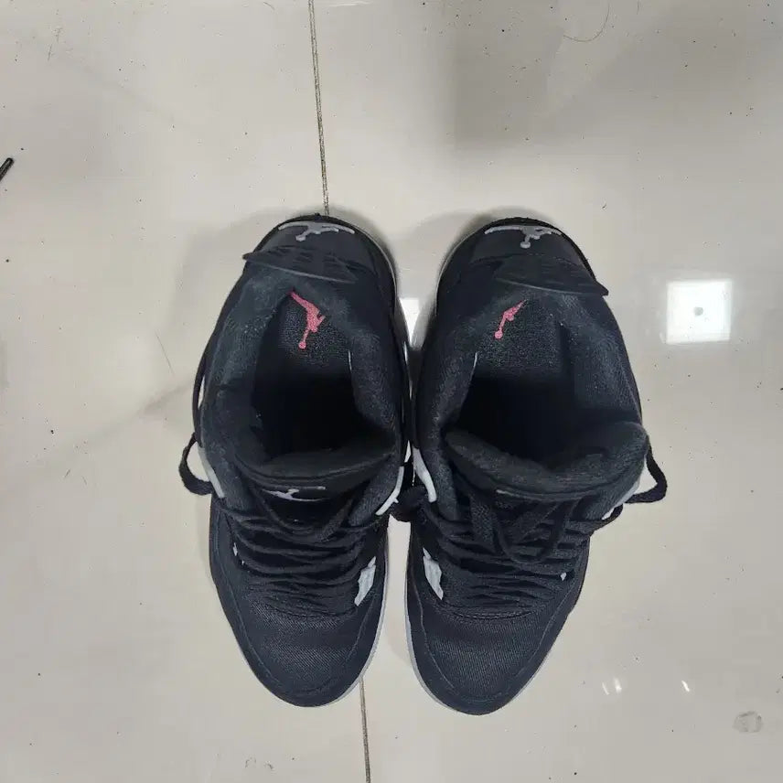 [BUNJANG] Nike Air Jordan 4 Retro SE Black and Light Steel (280) Sneakers / 조던 4 레트로 SE 블랙 앤 라이트 스틸(280)새상품급