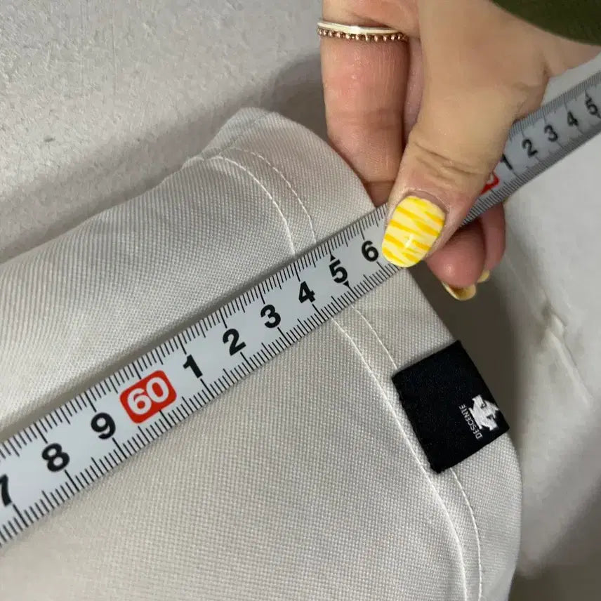 [BUNJANG] Descente White Polo Shirt / 데상트 화이트 반팔 폴로 티셔츠 M